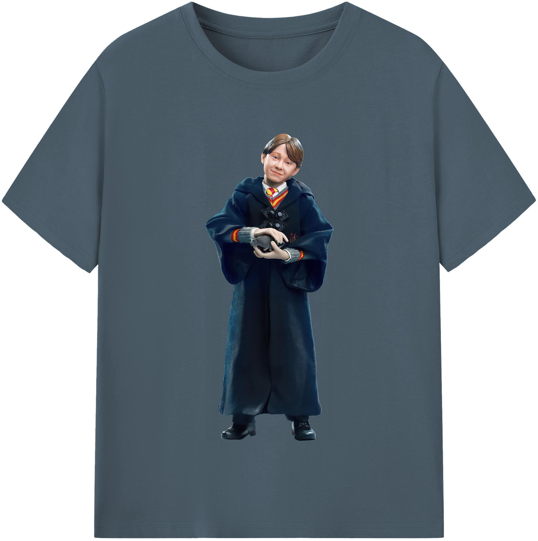 （画像用） Harry Potter ハリー・ポッターシリーズ 綿100％半袖Tシャツ（フロントプリント）